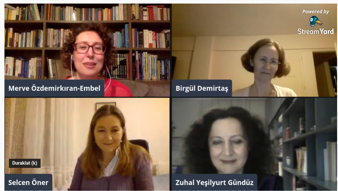 Öğretim Üyemiz Prof. Dr. Zuhal Yeşilyurt  Gündüz  Prof. Dr. Birgül Demirtaş İle Marmara Üniversitesi'nde düzenlenen bir etkinlikte konuşma yaptı